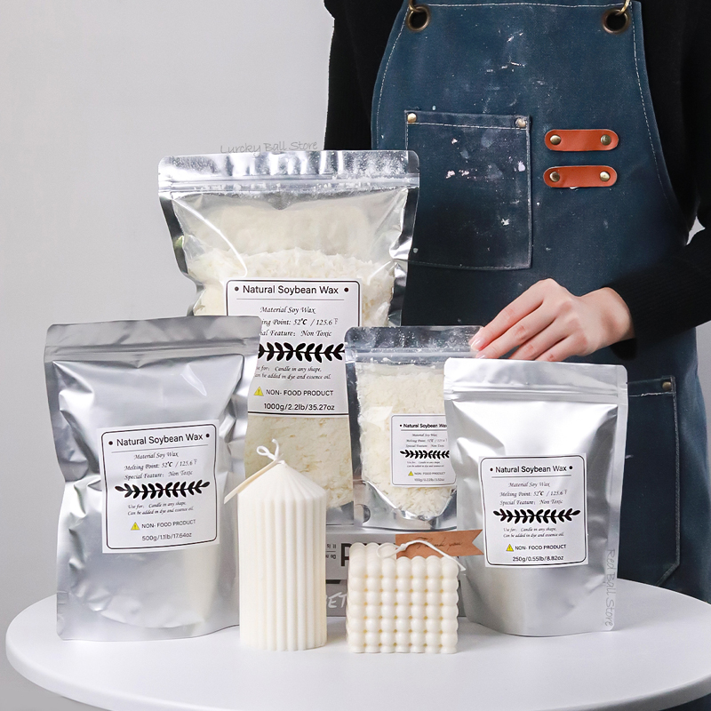 1000g 500g 250g 100g Natural S - Soy Wax Pillar Blend 评论和价格