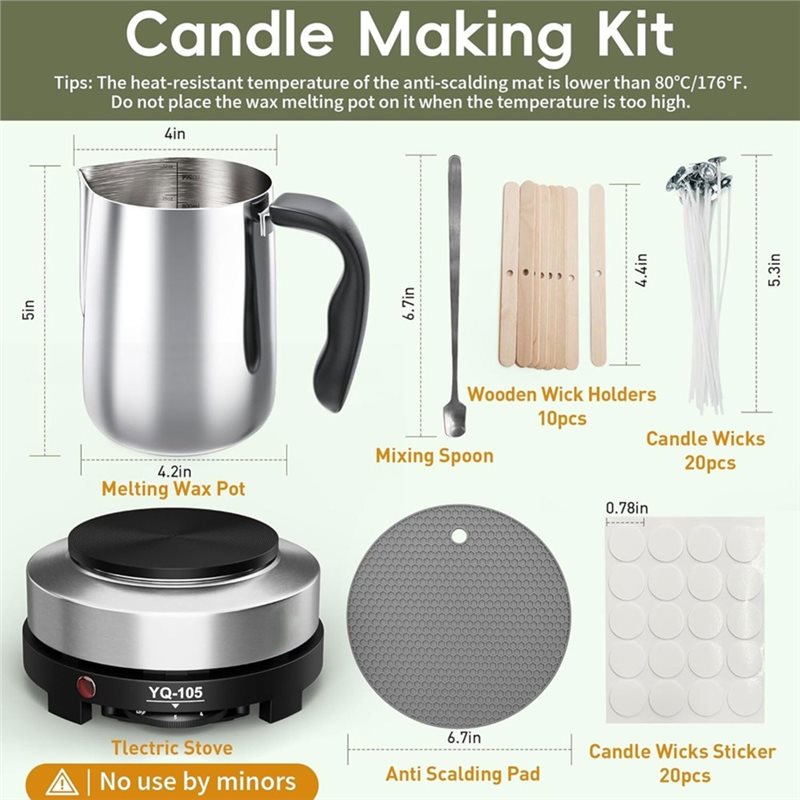 A96K-Candle Making Kit With Ho - Candle Making For Beginners 评论和价格