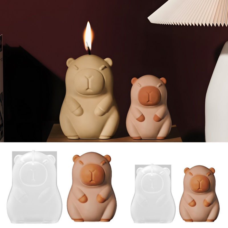 Capybara Pudding Baking Silico - Candle Making Things 评论和价格