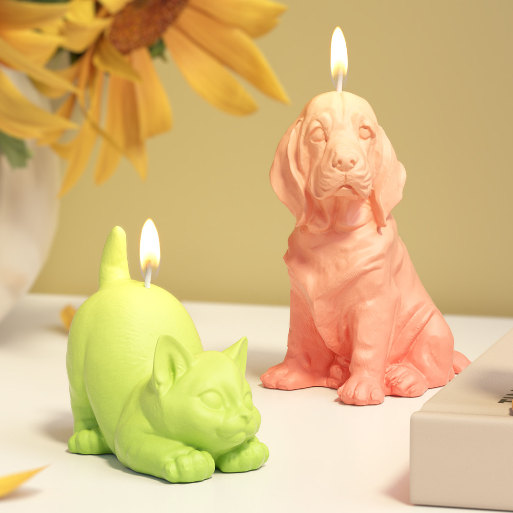 Sitting Labrador Puppy Silicon - Candle Making For Beginners 评论和价格