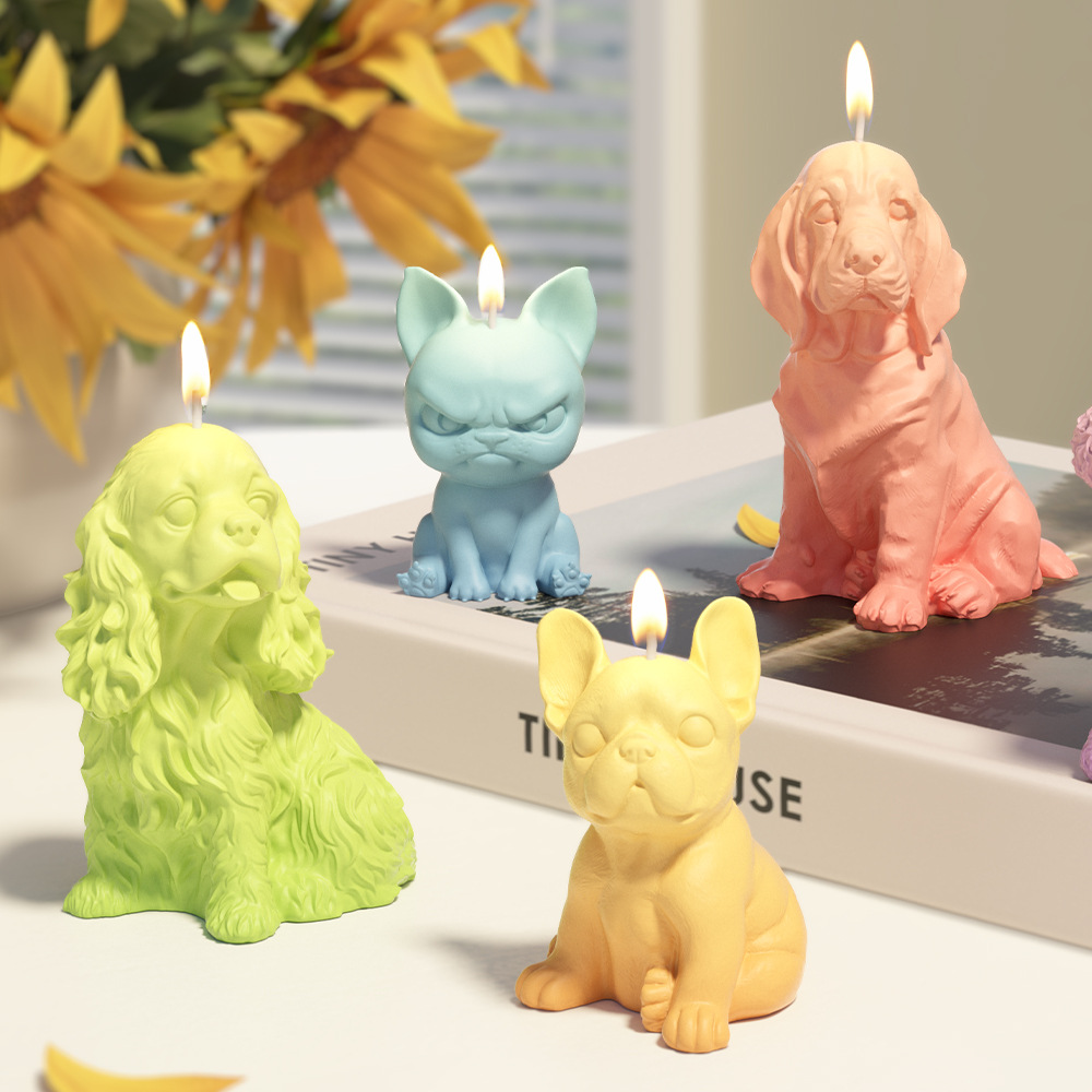 Sitting Labrador Puppy Silicon - Candle Making For Beginners 评论和价格