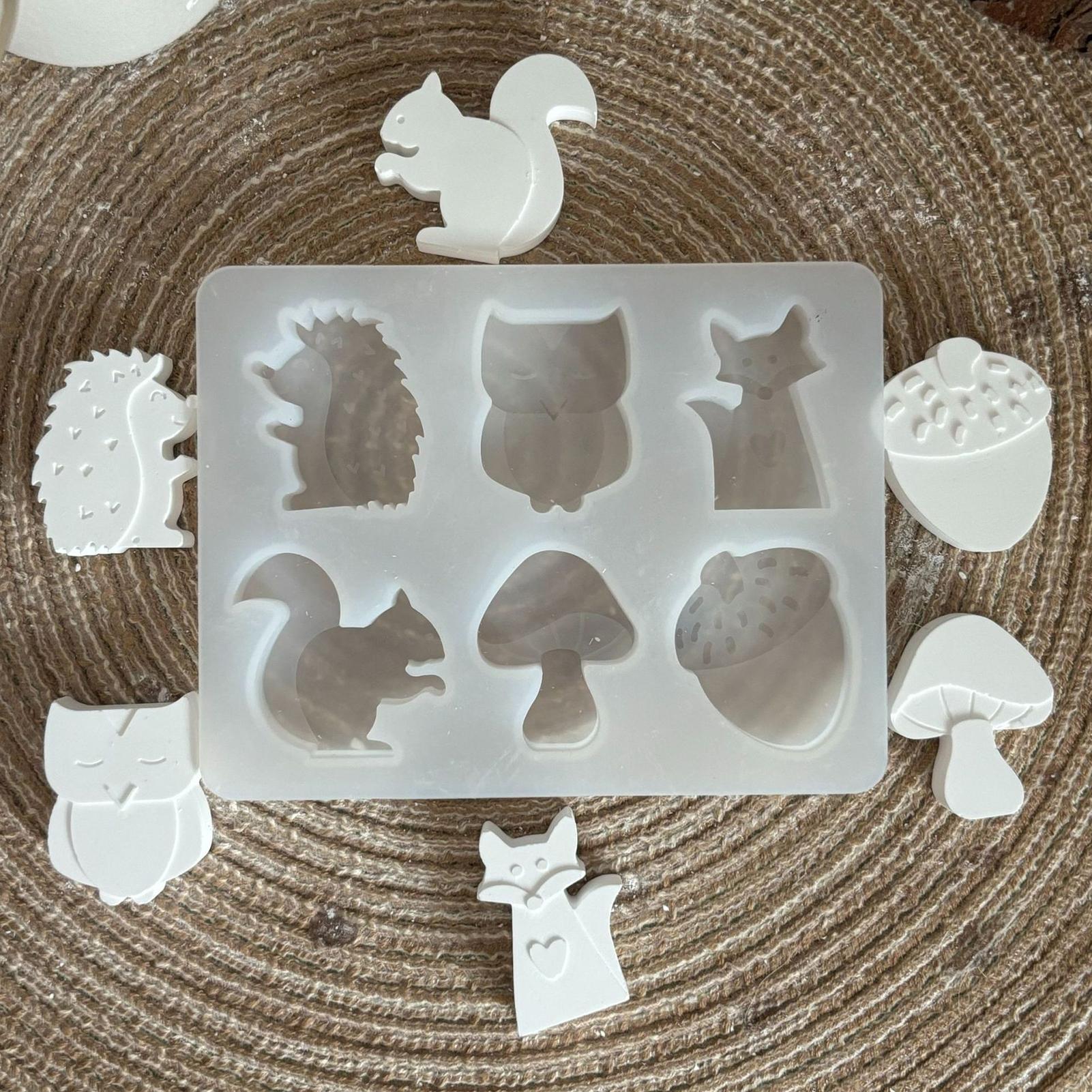 Animal Molds Silicone Bendable - Candle Making For Beginners 评论和价格