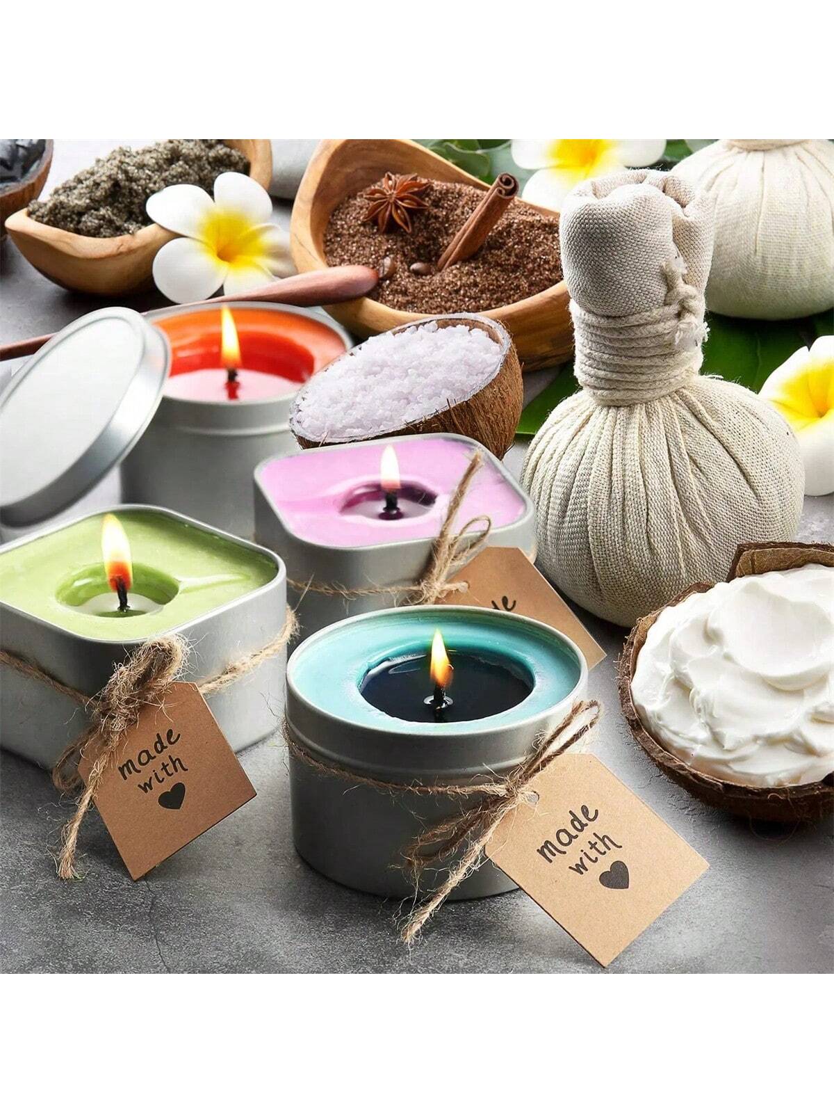 500g/1kg Pure Soy Wax Paraffin - Soy Wax Pillar Blend 评论和价格