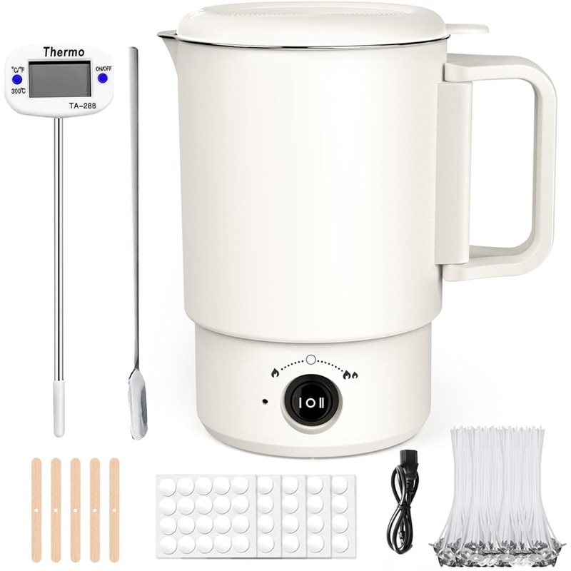A47U Electric Wax Melting Pot  - Candle Making For Beginners 评论和价格