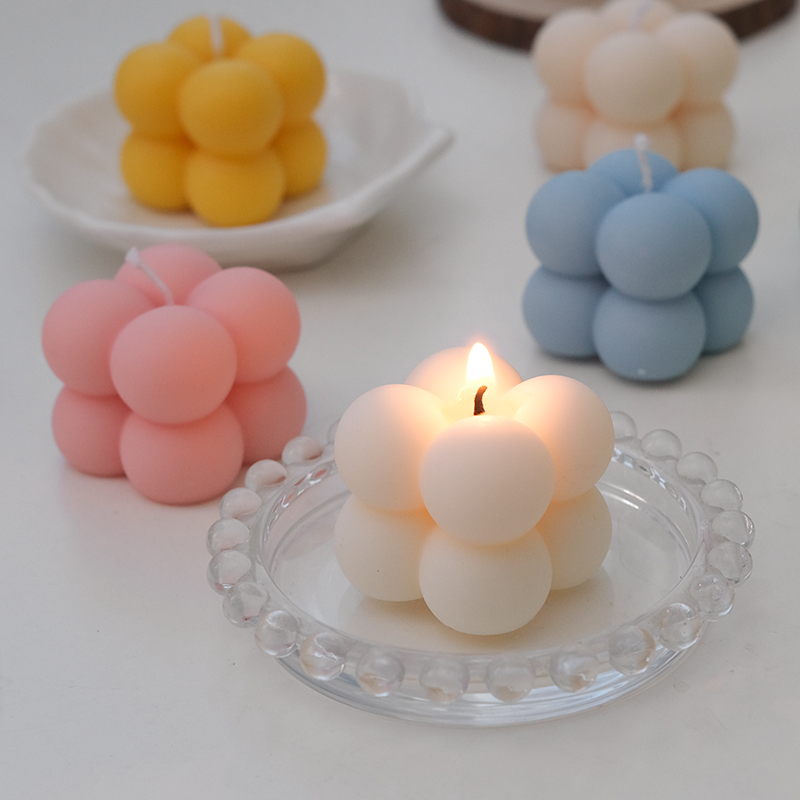 3D Bubble Cube Candle Silicone - Candle Making For Beginners 评论和价格