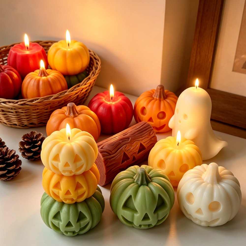 Halloween Mini Ghost Pumpkin S - Candle Making For Beginners 评论和价格