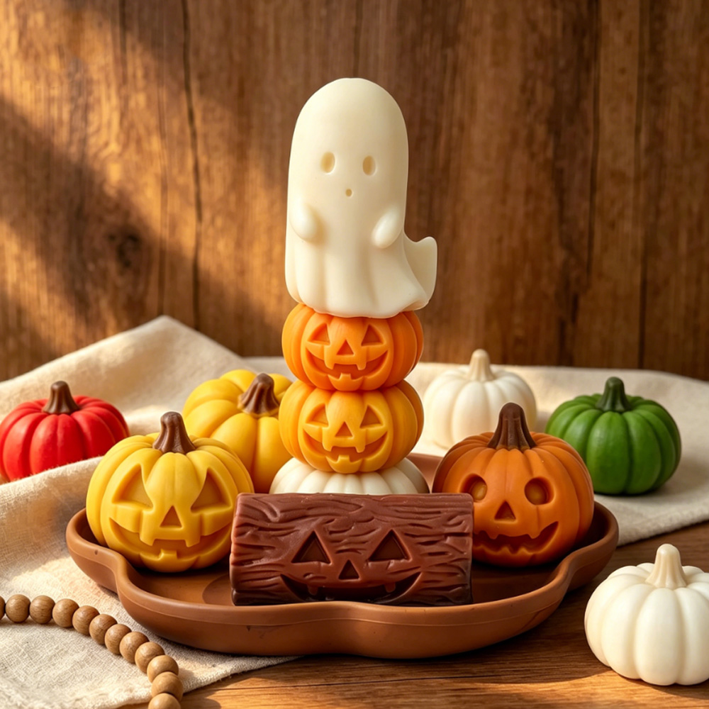 Halloween Mini Ghost Pumpkin S - Candle Making For Beginners 评论和价格