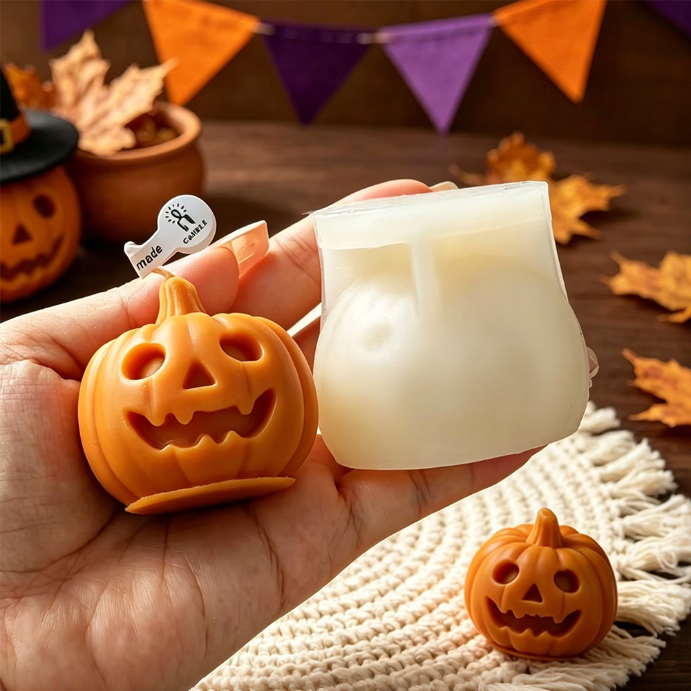 Halloween Mini Ghost Pumpkin S - Candle Making For Beginners 评论和价格