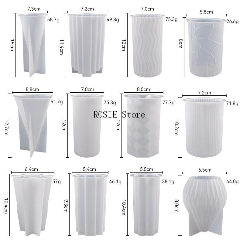 Cylinder Silicone Candle Mold  - Candle Making For Beginners 评论和价格