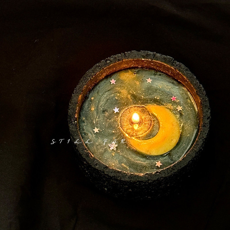 Melting Moon Scented Candle Ha - Candle Making Things 评论和价格