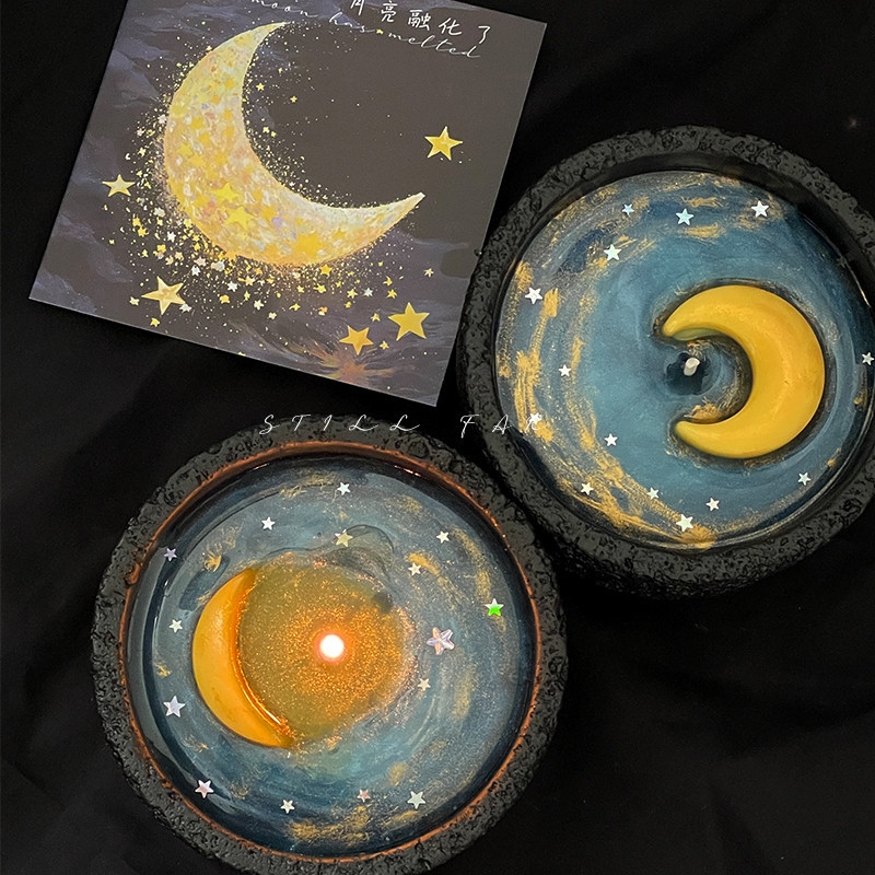 Melting Moon Scented Candle Ha - Candle Making Things 评论和价格