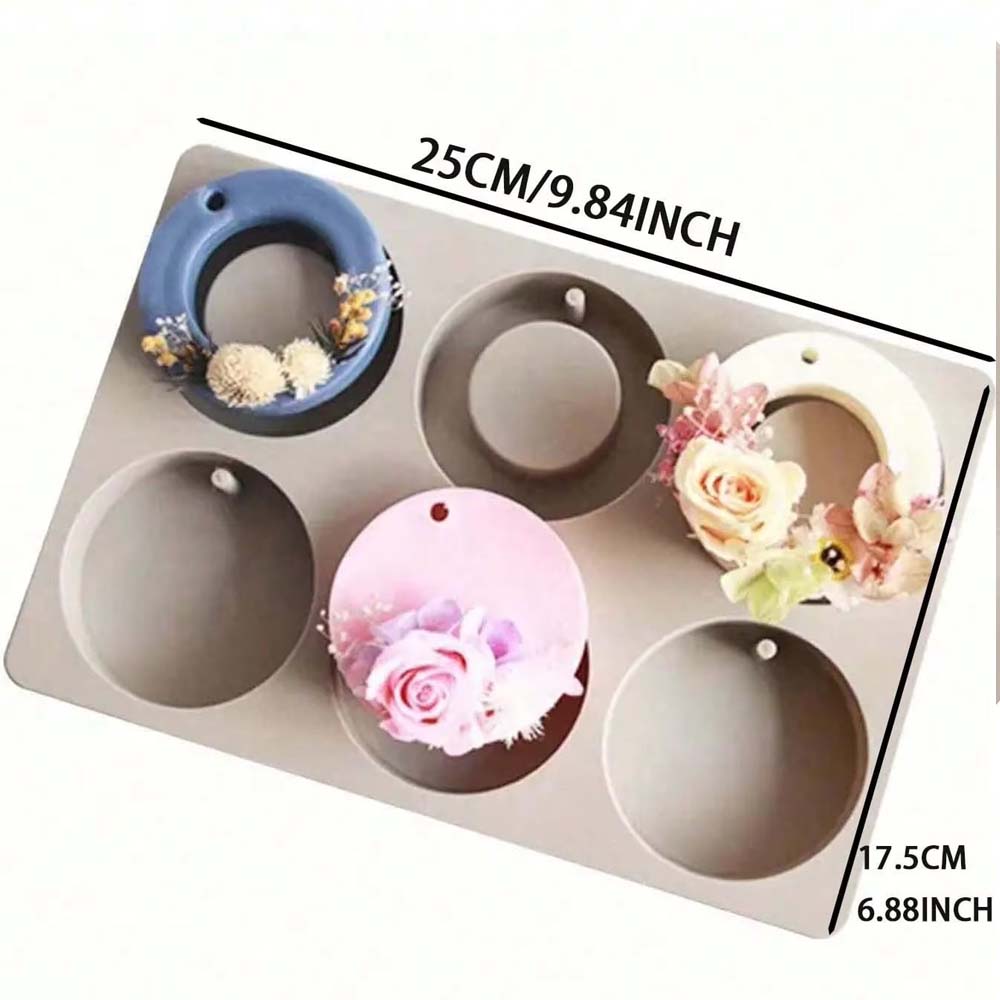 4 Style 1PC Mold Silicone Six  - Candle Making For Beginners 评论和价格