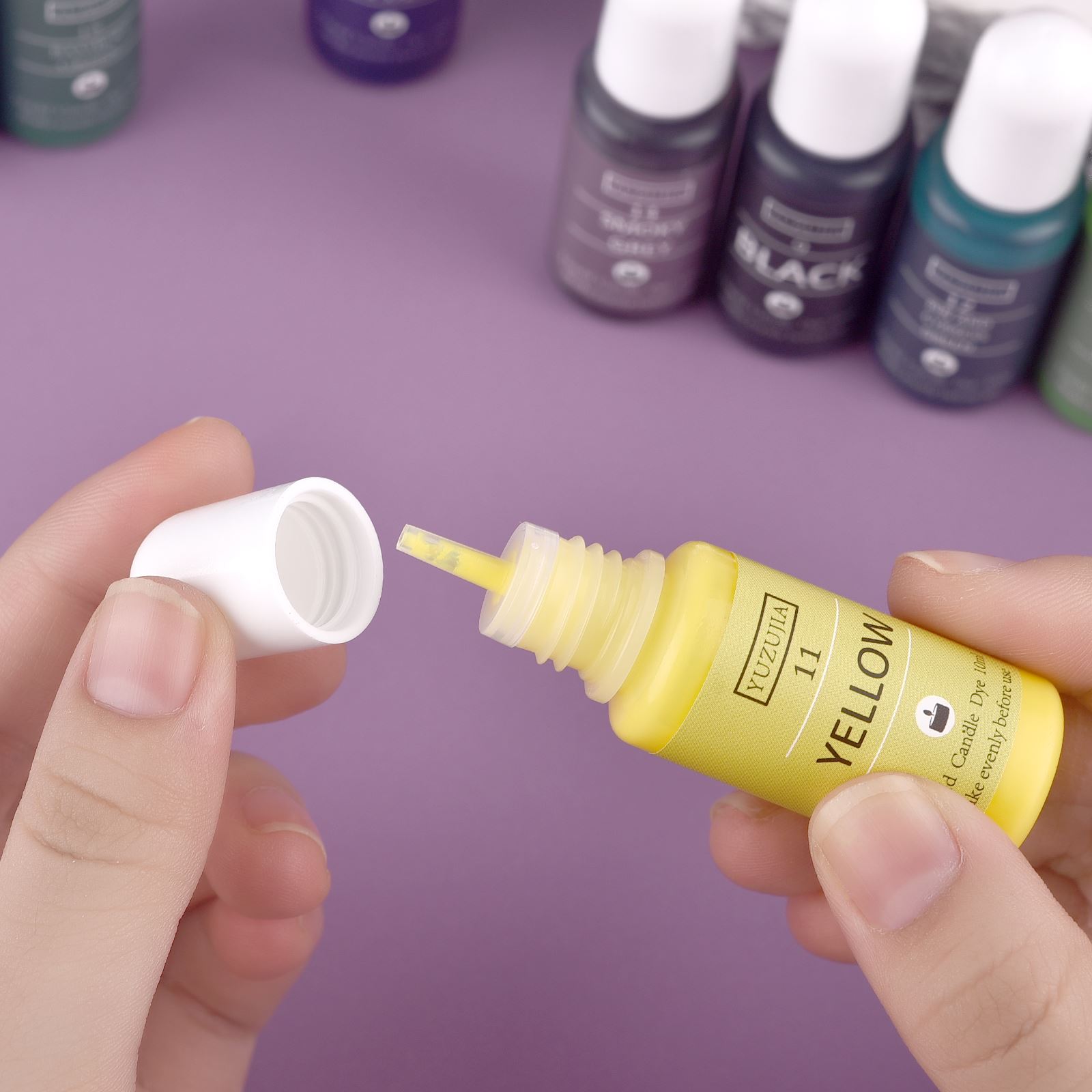 10ml Candle Wax Pigments DIY C - Soy Wax Pillar Blend 评论和价格