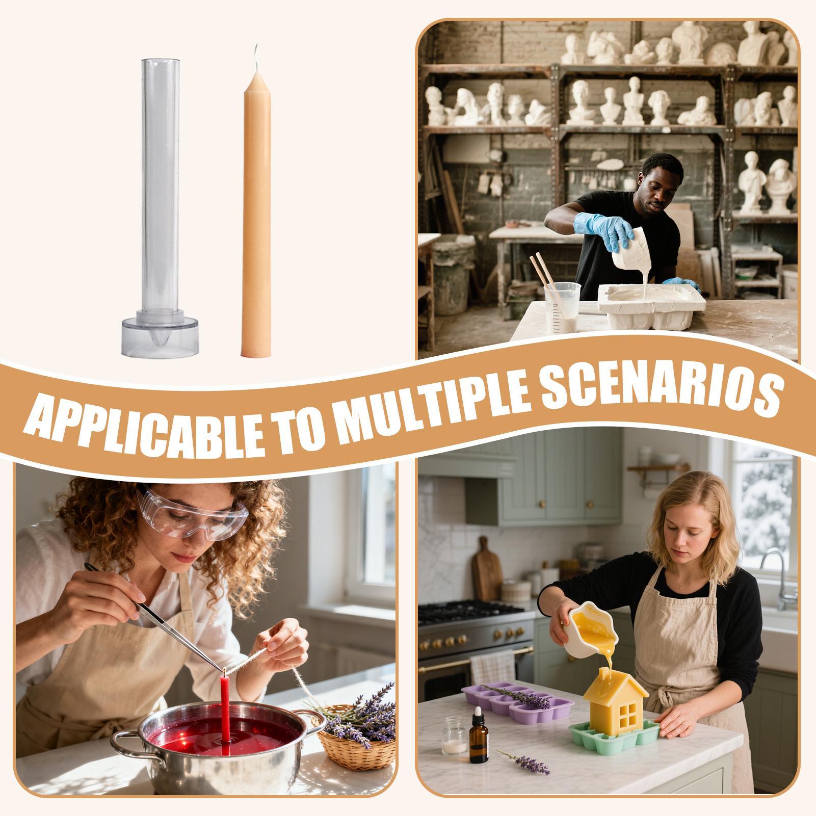 Candle Mold Taper Beeswax Cand - Candle Making For Beginners 评论和价格