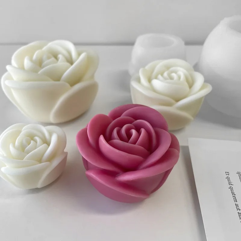 Valentine's Day Rose Flower Si - Candle Making For Beginners 评论和价格