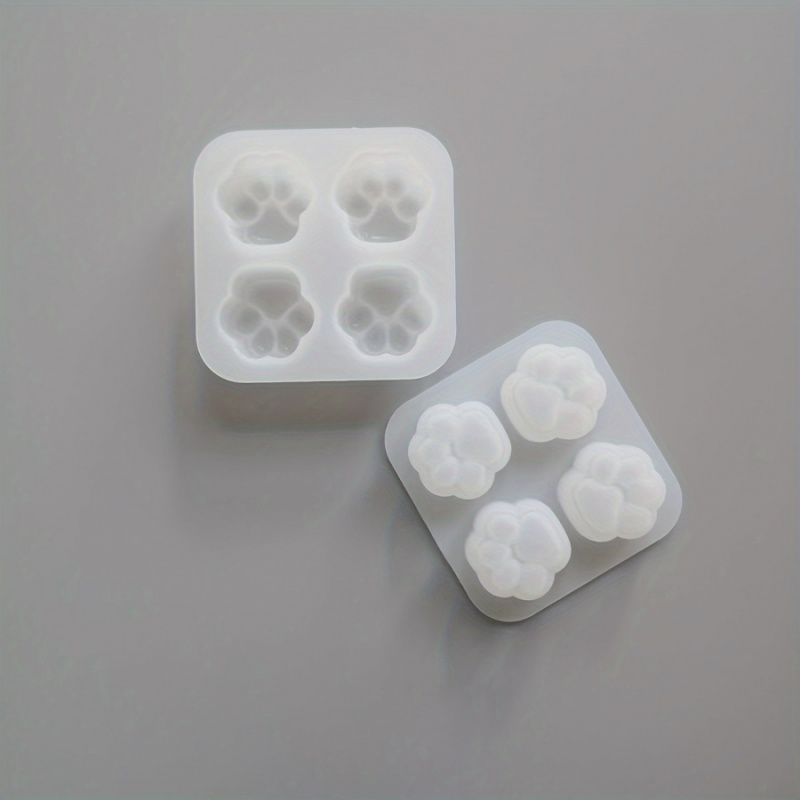 1Cat Paw Pattern Silicone Mold - Candle Making Things 评论和价格