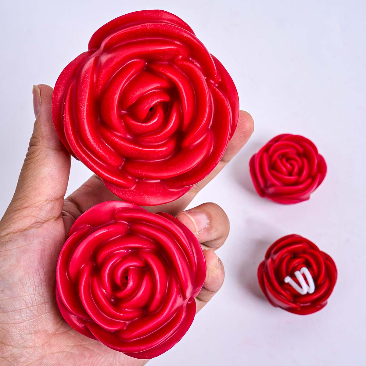 3D Flower Shape Silicone Candl - Candle Making For Beginners 评论和价格