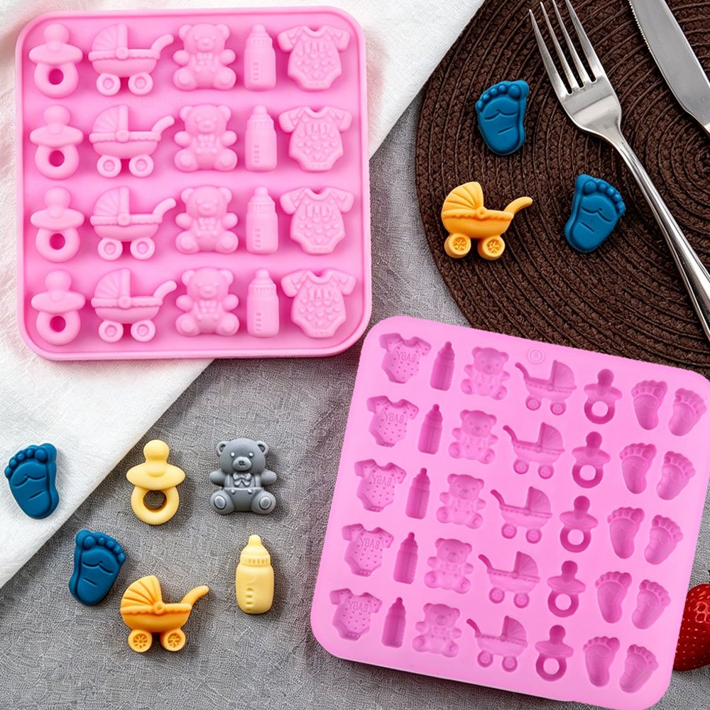 2pcs Silicone Mold Set 35-Cavi - Candle Making For Beginners 评论和价格
