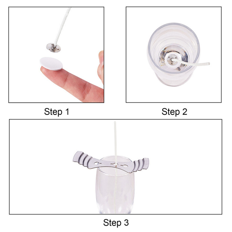 100pcs/roll Candle Wick Sticke - Adhesive Dot Wick 评论和价格