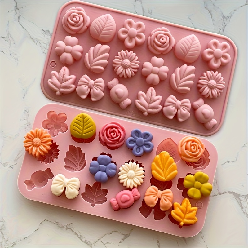 18pcs Silicone Candle Molds -  - Candle Making For Beginners 评论和价格